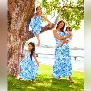 Lilly Pulitzer NWT Charlese Maxi Dress Glisten In The Sun